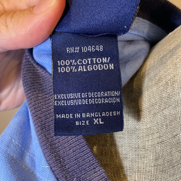 Vintage Y2K Dallas Cowboys Blue and Navy T Shirt with Star - Picture 10 of 10